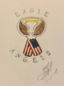 Eagle Angels Hand drawn images